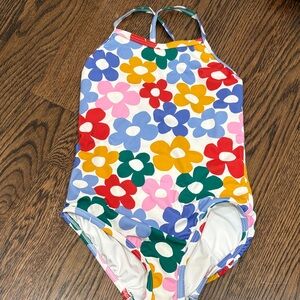 Hanna Andersson Colorful Floral Kids Swimsuit
